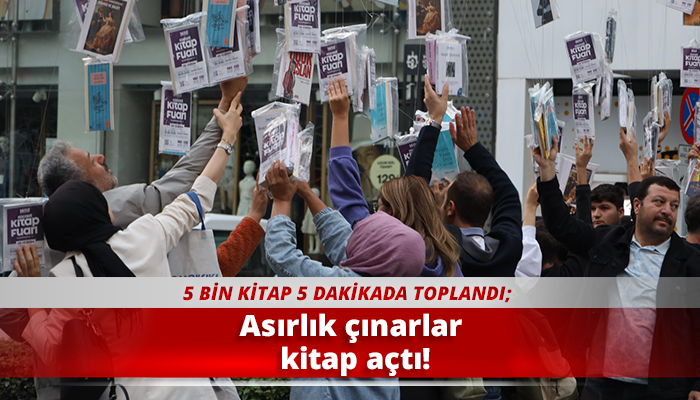 Asırlık çınarlar kitap açtı!