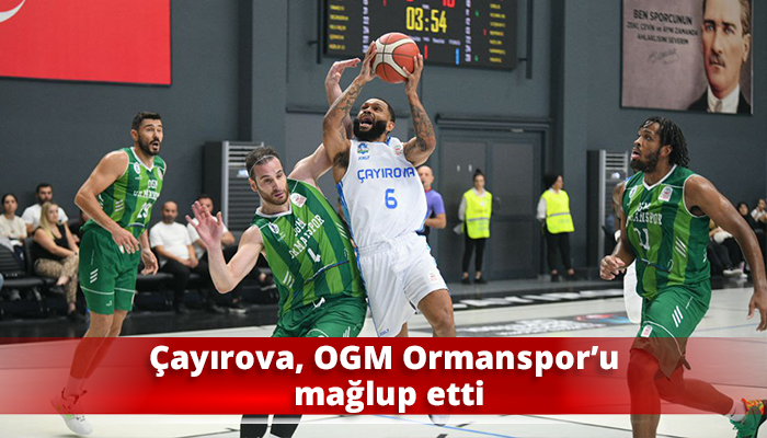 Çayırova, OGM Ormanspor’u mağlup etti