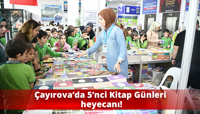 Çayırova’da 5’nci Kitap Günleri heyecanı!