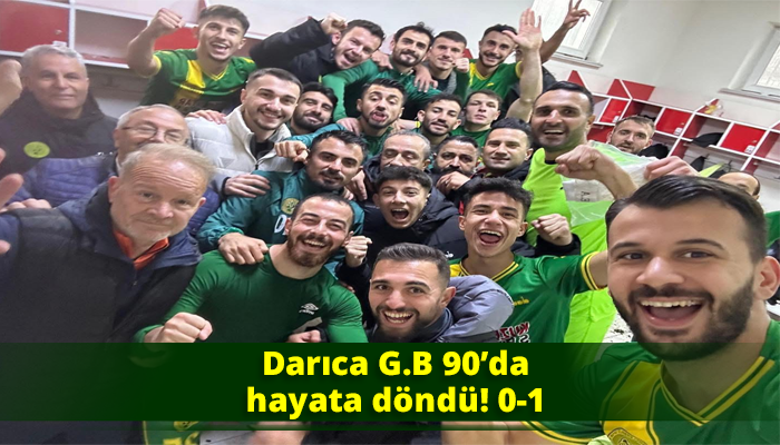 Darıca G.B 90’da hayata döndü! 0-1