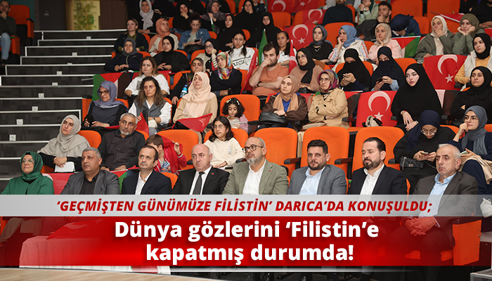 Dünya gözlerini ‘Filistin’e kapatmış durumda!