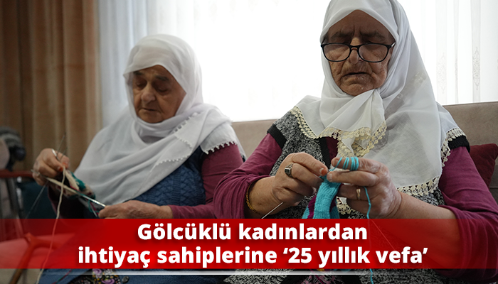 Gölcüklü kadınlardan ihtiyaç sahiplerine ‘25 yıllık vefa’