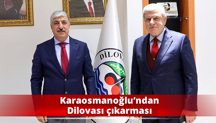 Karaosmanoğlu’ndan Dilovası çıkarması!