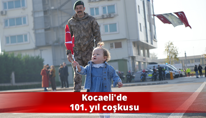 Kocaeli’de 101. yıl coşkusu