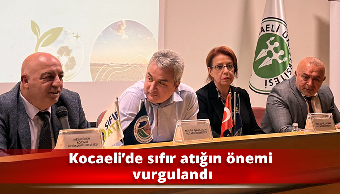 Kocaeli’de sıfır atığın önemi vurgulandı