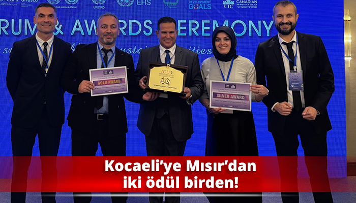 Kocaeli’ye Mısır’dan iki ödül birden!