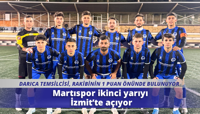 Martıspor ikinci yarıyı İzmit’te açıyor