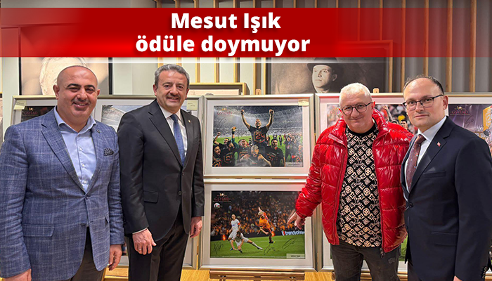 Mesut Işık ödüle doymuyor